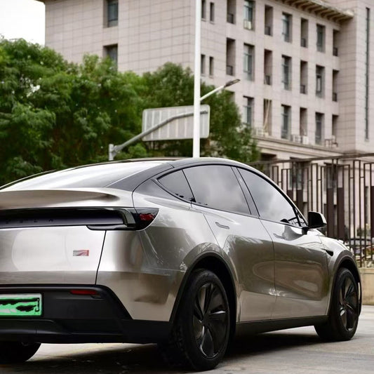 Gloss TPU Liquid silver Car Vinyl Wrap