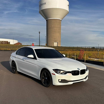 Gloss White Red Car Vinyl Wrap