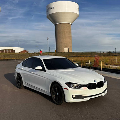 Gloss White Red Car Vinyl Wrap