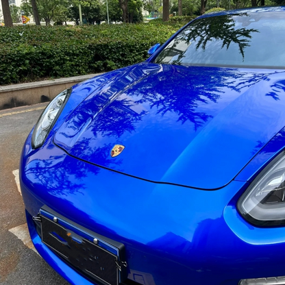 Glossy Crystal Royal Blue Car Vinyl Wrap