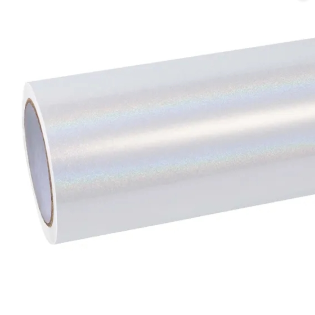 Toyota Tesla Matte Laser White Car Vinyl Wrap