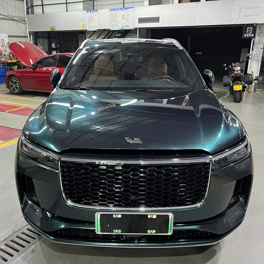 Li Auto Glossy Metal Emerald Green Car Vinyl Wrap