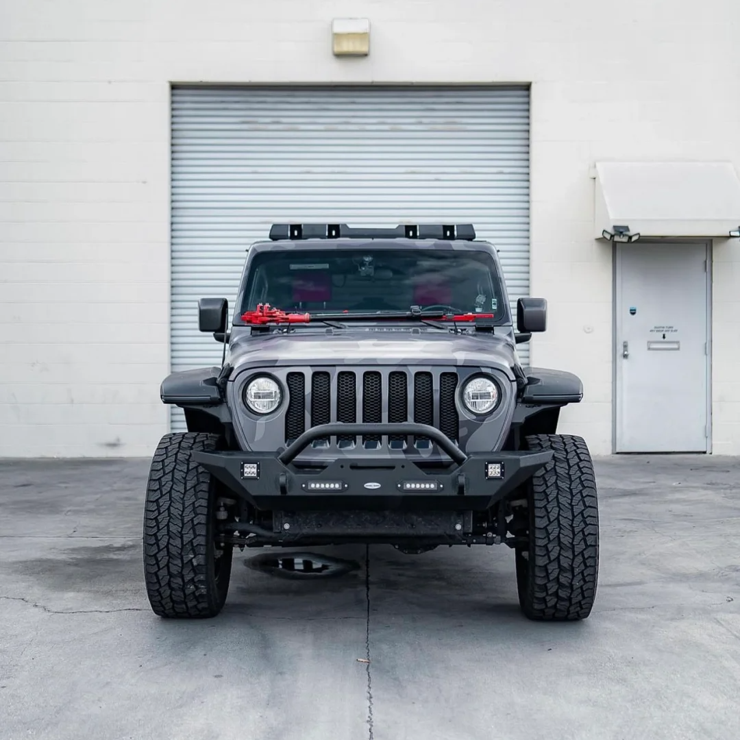 Jeep Green Camo Custom Car Vinyl Wrap: Turn Your Ride into a Wildlife Chameleon
