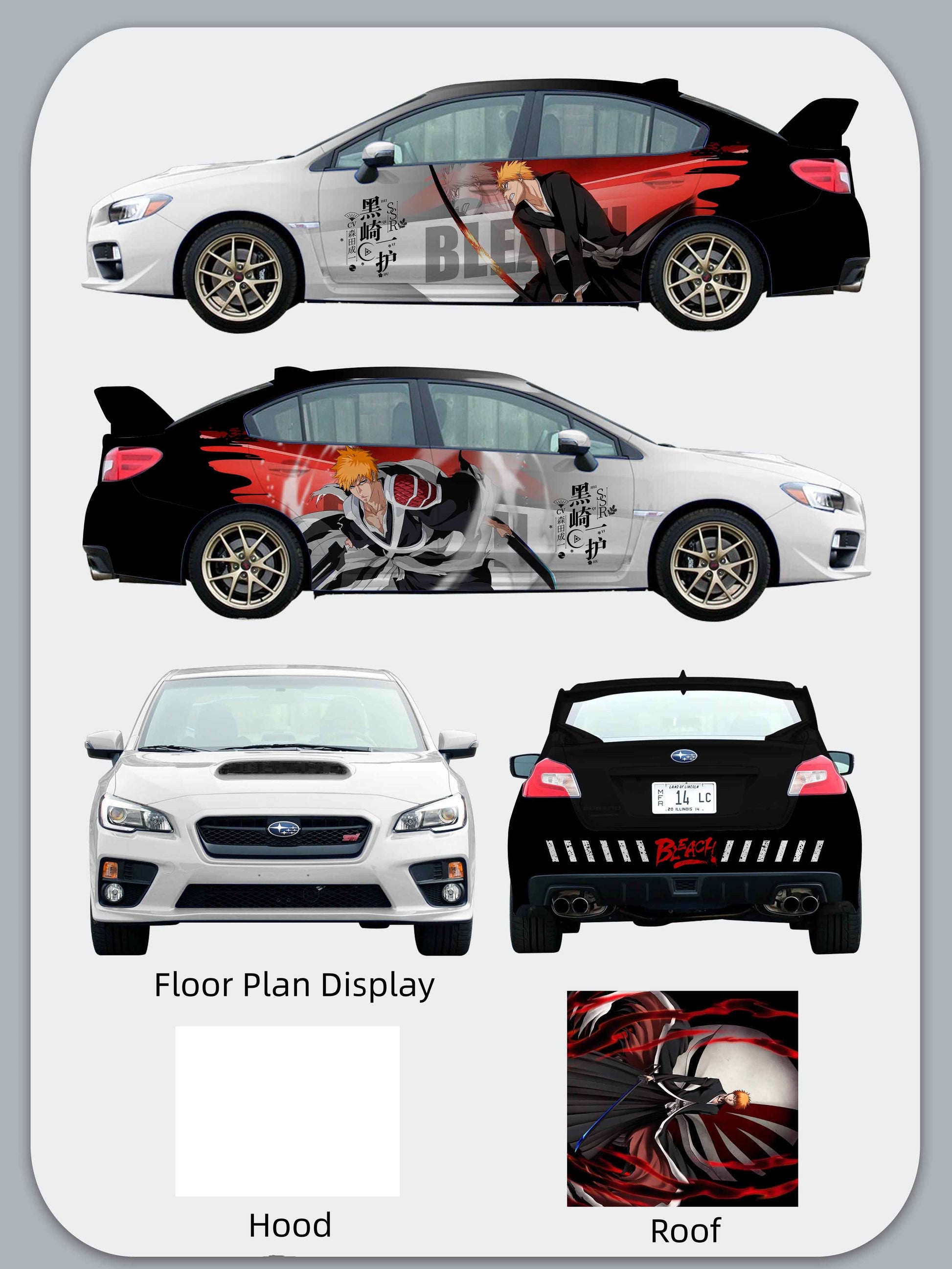 Kurosaki Ichigo Custom Wrap