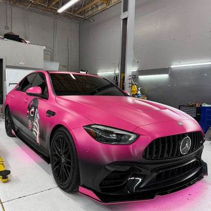 Quality Masked Wealthy Girl Customized Car Vinyl Wrap  For Sale |