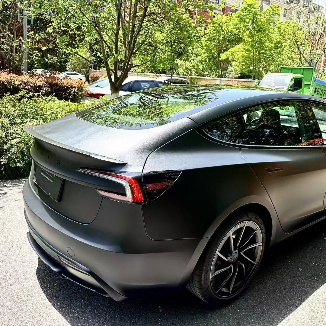 Matte Frosted Black Car Vinyl Wrap