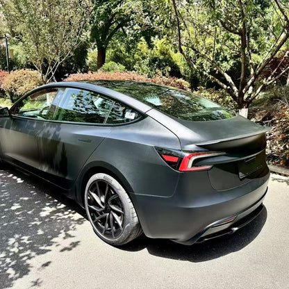 Matte Frosted Black Car Vinyl Wrap