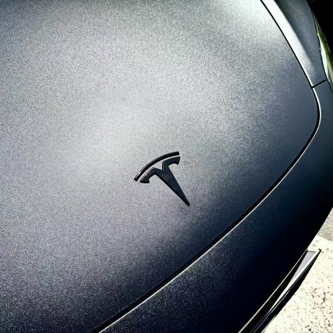 Matte Frosted Black Car Vinyl Wrap