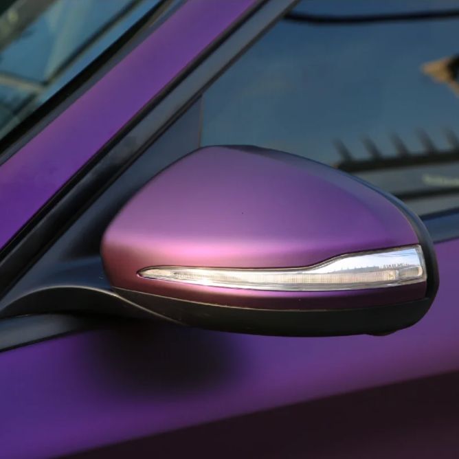 Matte Metallic Purple Car Vinyl Wrapح Special style
