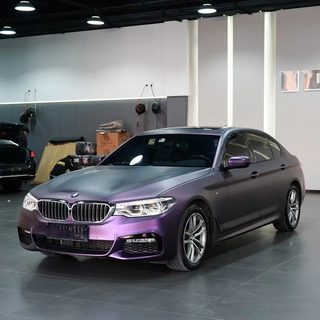 Matte Metallic Purple Car Vinyl Wrapح Special style