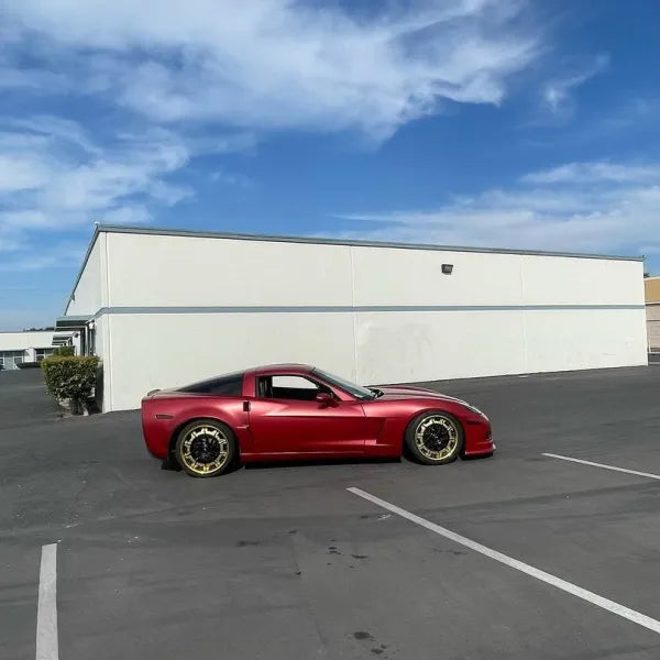 Quality Matte Metallic Red Car Vinyl Wrap  For Sale |