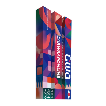 Matte Frosted Black Car Vinyl Wrap