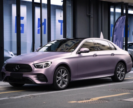 Quality Matte Pink Purple Car Vinyl Wrap  For Sale |