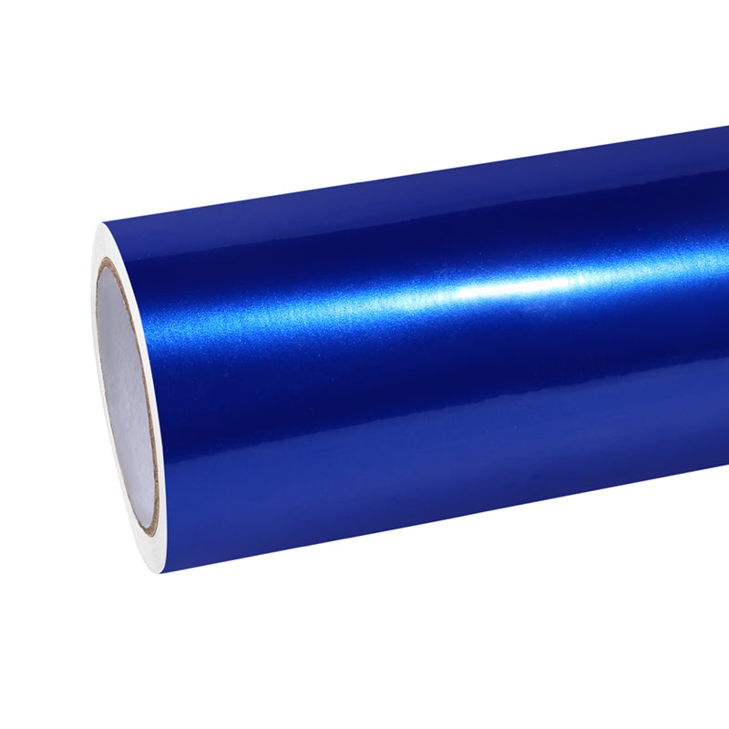 Quality Metal Paint Deep Blue Car Vinyl Wrap  For Sale |
