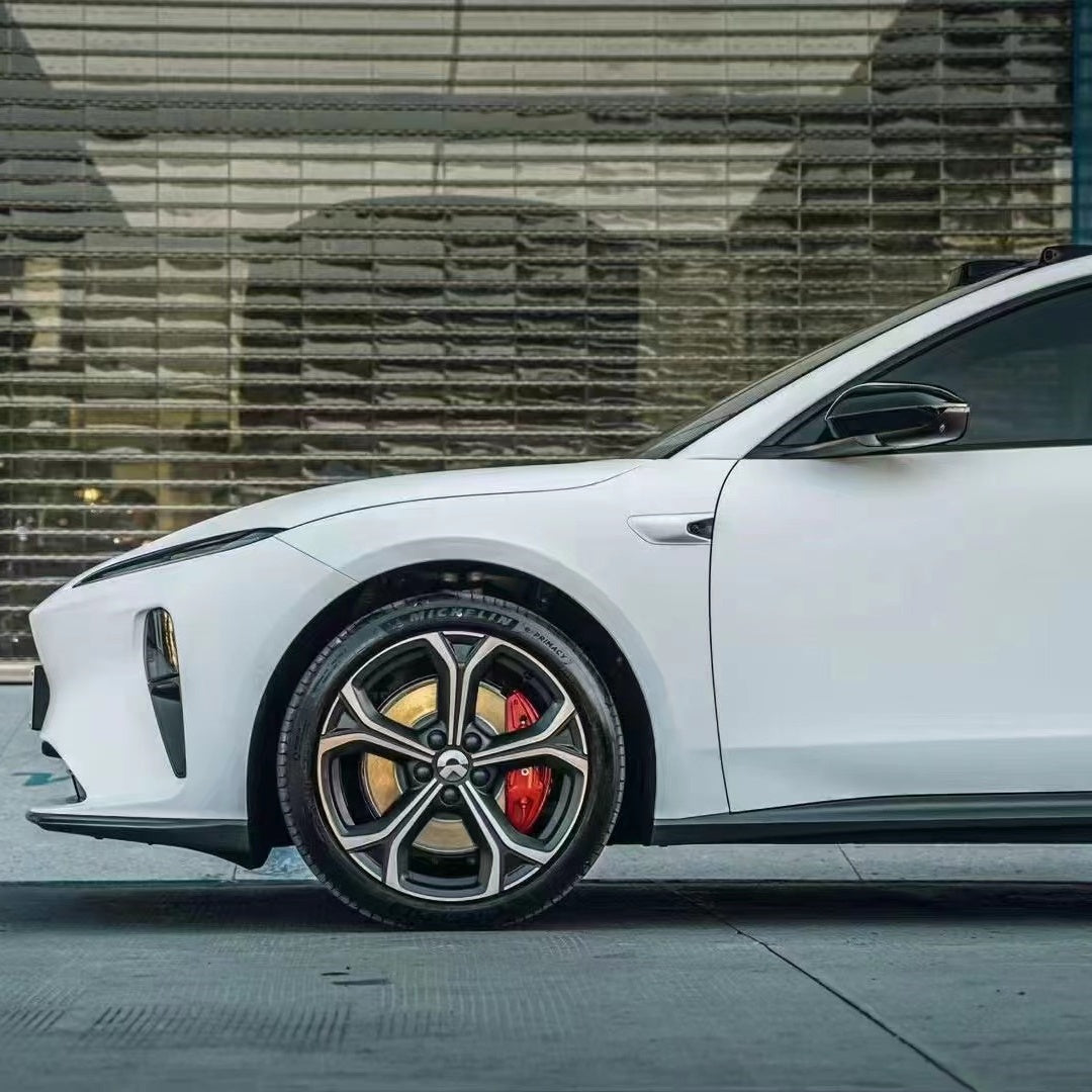 NIO Ultimate Flat Pure White Car Vinyl Wrap