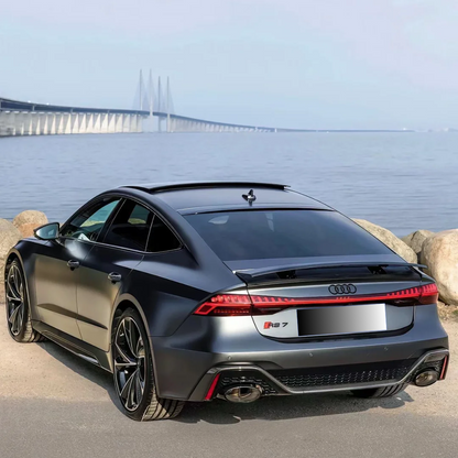 Matte Metallic PET AMG Grey Car Vinyl Wrap