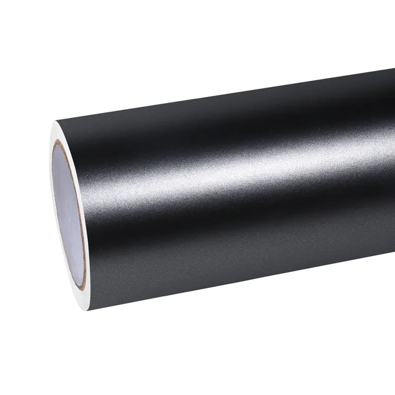 Matte Metallic PET AMG Grey Car Vinyl Wrap