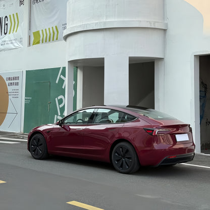 PET Ankara Red Car Vinyl Wrap