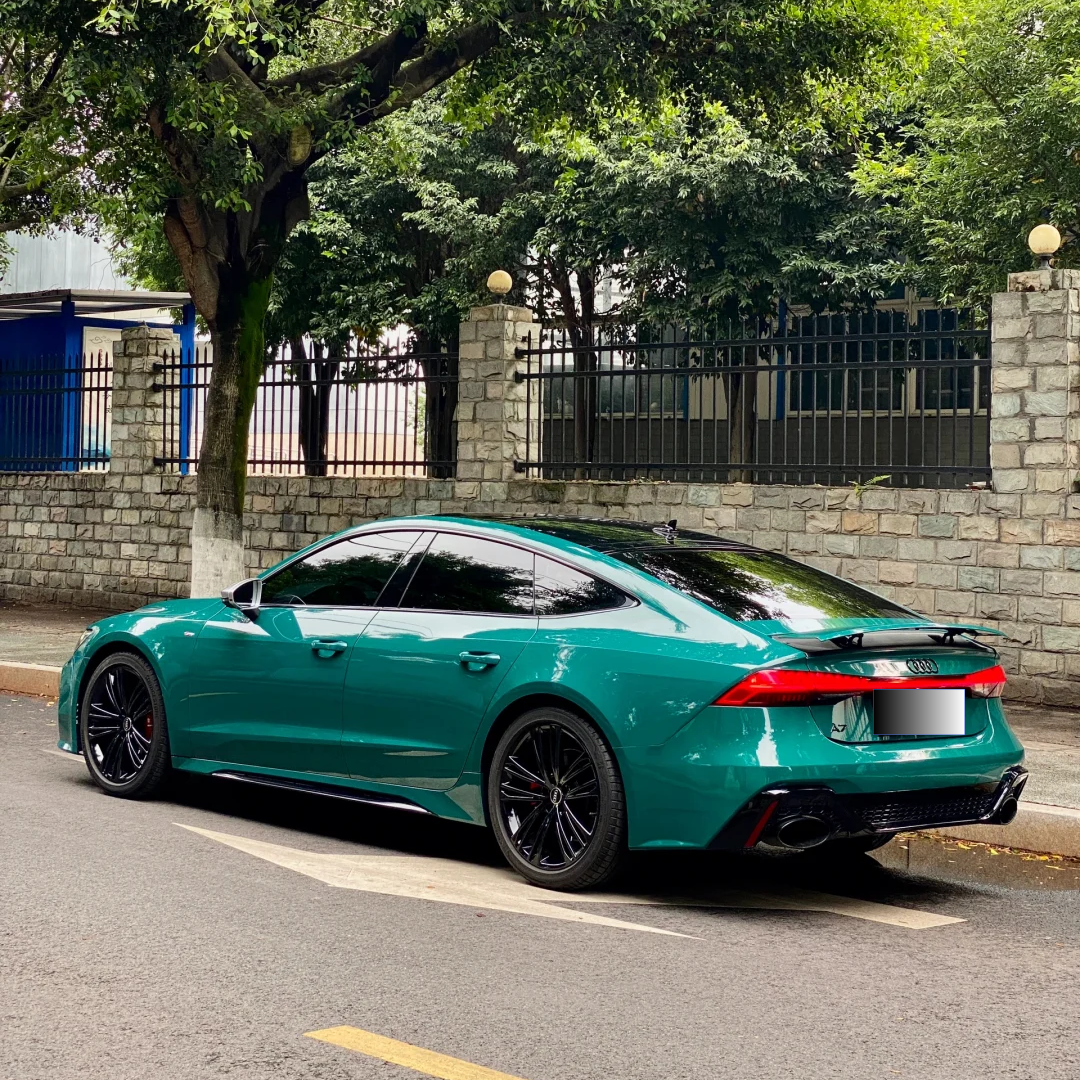 PET Audi Hell Green Car Vinyl Wrap