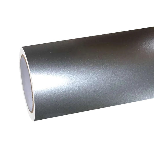 Benz Gloss Metallic PET GT Silver Car Vinyl Wrap
