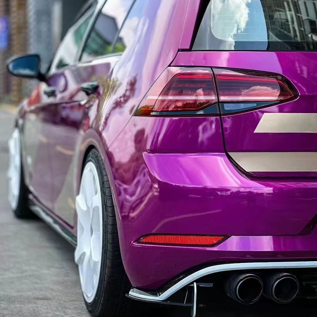 PET Berry Purple Car Vinyl Wrap