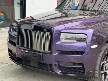 PET Gloss Galaxy Flash Purple Car Vinyl Wrap