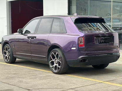 PET Gloss Galaxy Flash Purple Car Vinyl Wrap