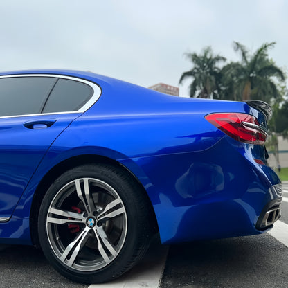 Gloss Liquid Ocean Blue Car Vinyl Wrap