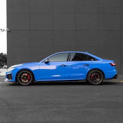 PET Gloss Mako Blue Car Vinyl Wrap