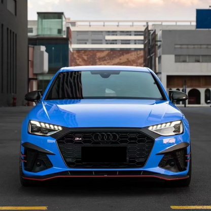 PET Gloss Mako Blue Car Vinyl Wrap