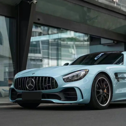 PET Gloss Meisen Blue Car Vinyl Wrap