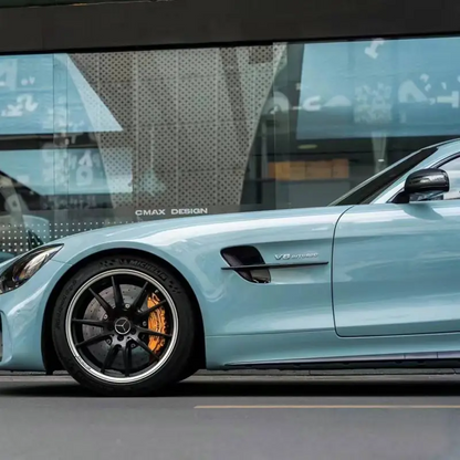 PET Gloss Meisen Blue Car Vinyl Wrap