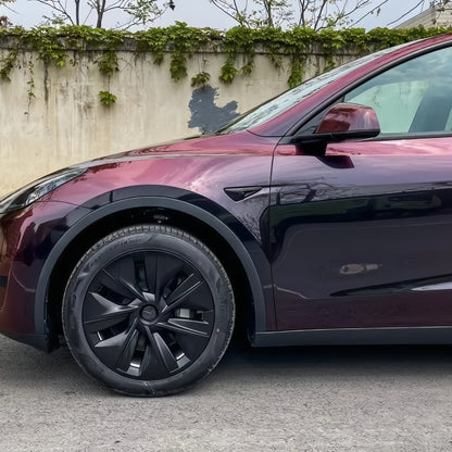 PET Gloss Shifting Red to Black Car Vinyl Wrap