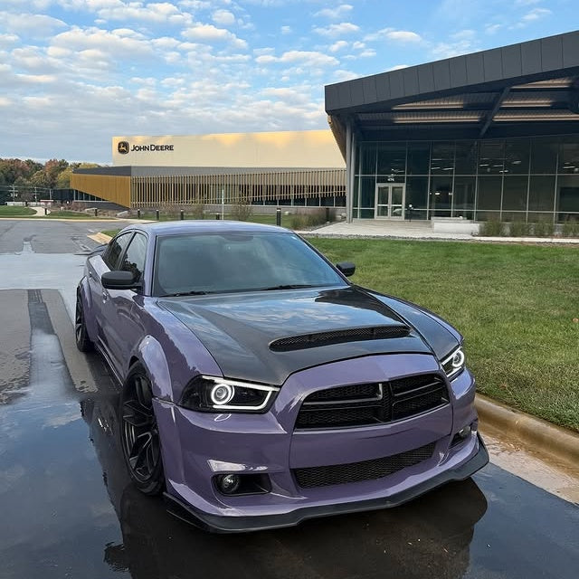 PET Haze Purple - Grey  Car Vinyl Wrap
