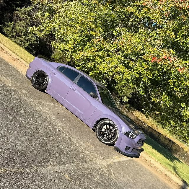 PET Haze Purple - Grey  Car Vinyl Wrap