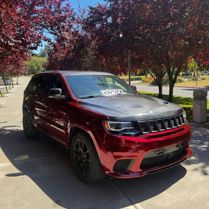 PET Liquid Metallic Dragon Blood Red Car Vinyl Wrap