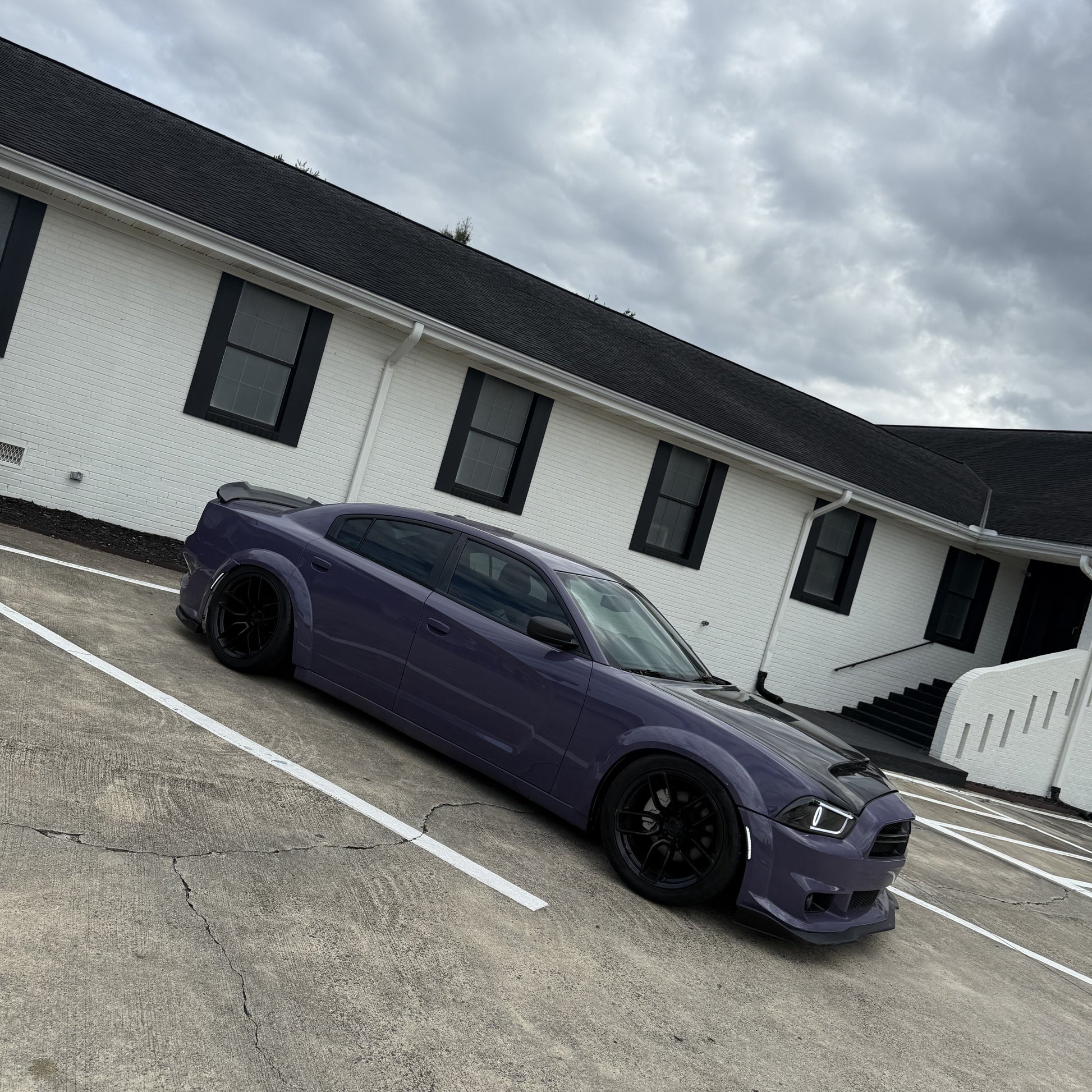PET Negroni Purple Car Vinyl Wrap