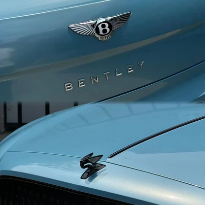 Porsche Bentley Gloss PET Ice Blue Car Vinyl Wrap