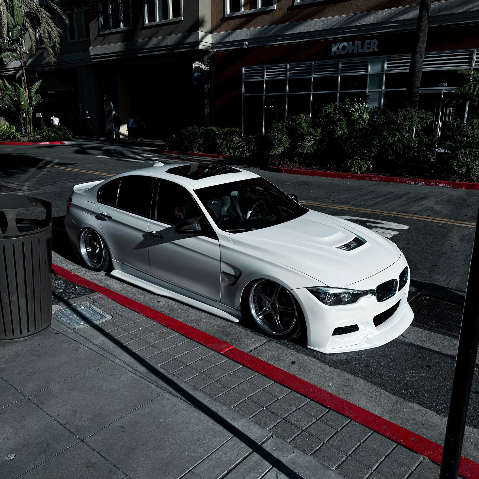 Pure Metal White Car Vinyl Wrap