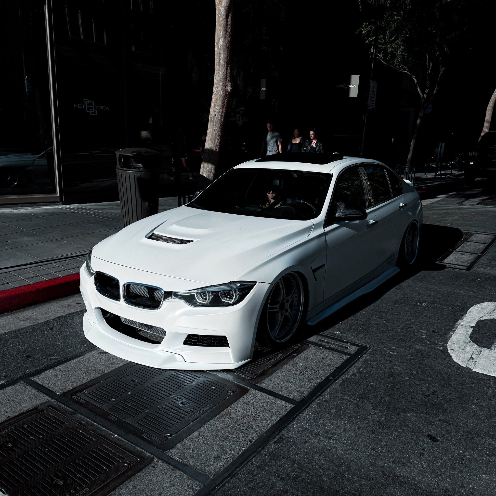 Pure Metal White Car Vinyl Wrap