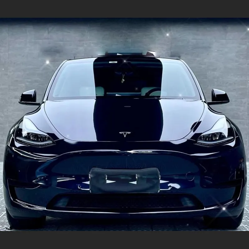 Tesla PET Spar Blue Black Car Vinyl Wrap
