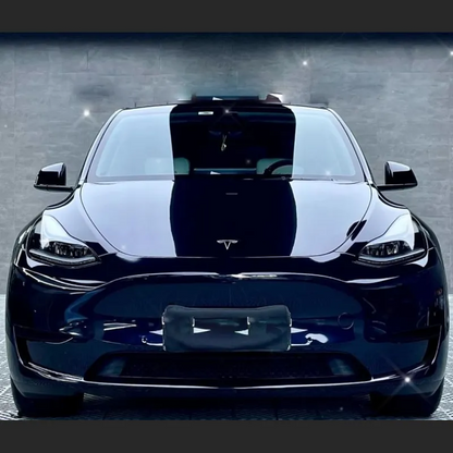Tesla PET Spar Blue Black Car Vinyl Wrap