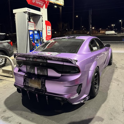 PET Victoria Liquid Purple Car Vinyl Wrap