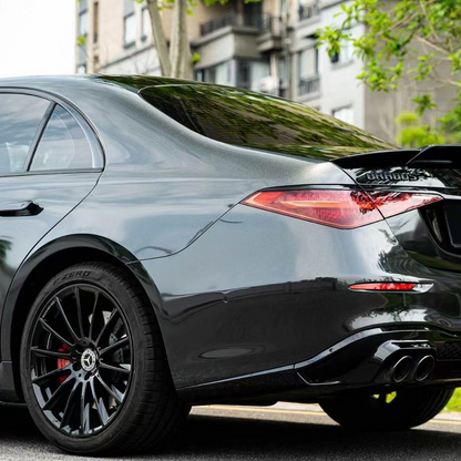 Porsche Gloss Volcano Grey Car Vinyl Wrap