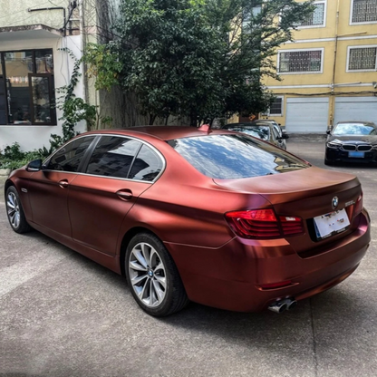 Pure Metal Claret Red Car Vinyl Wrap