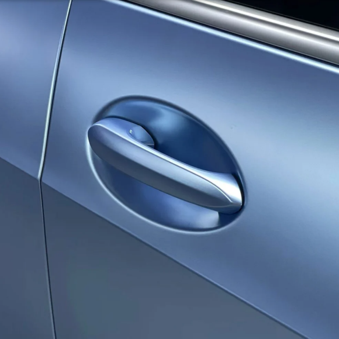 Quality Pure Metal Mist Blue Car Vinyl Wrap  For Sale |