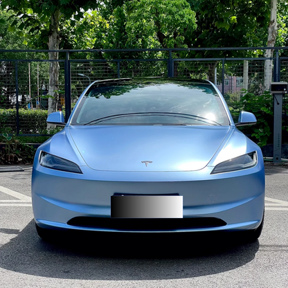 Quality Pure Metal Mist Blue Car Vinyl Wrap  For Sale |