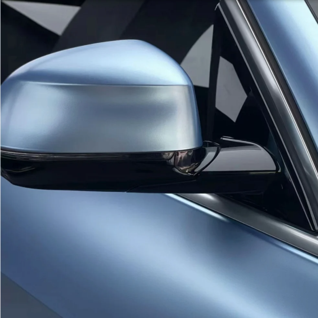 Quality Pure Metal Mist Blue Car Vinyl Wrap  For Sale |