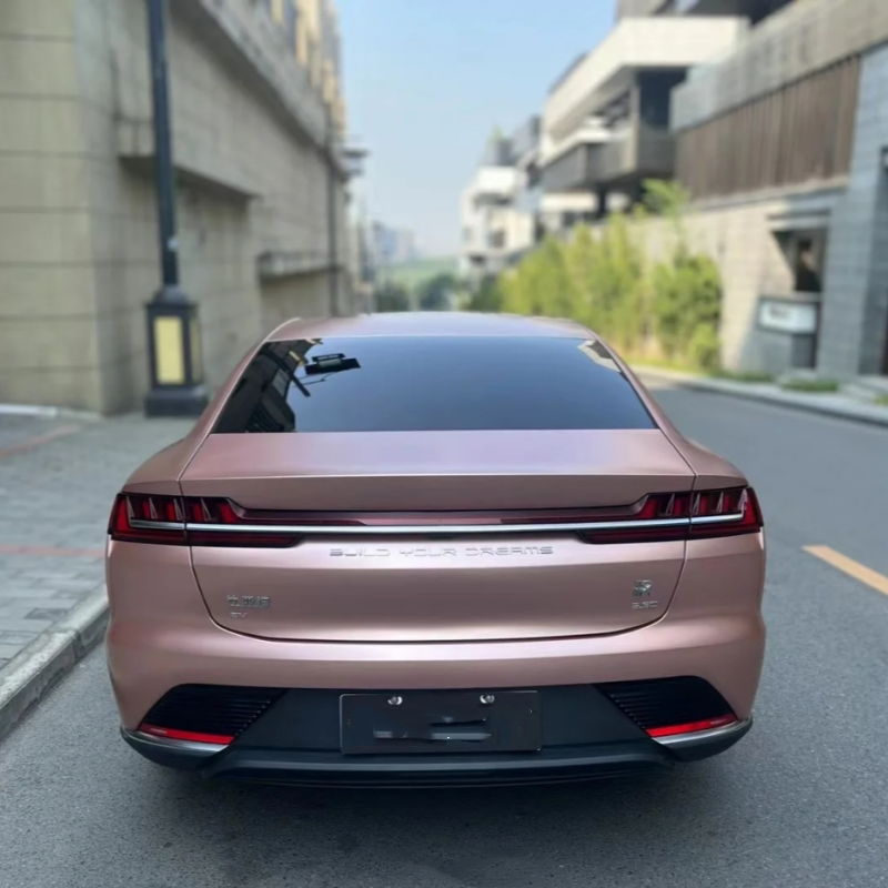 Pure Metal Rose Gold Car Vinyl Wrap