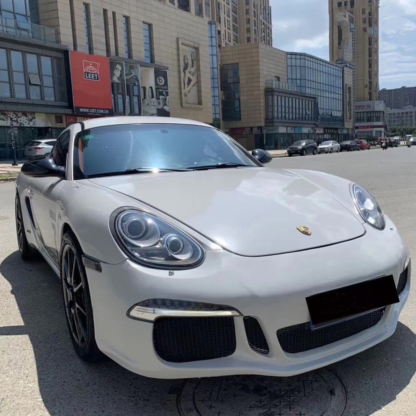 Quality Super Gloss Ash Gray Car Vinyl Wrap  For Sale |